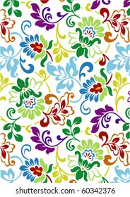 color wallpaper vector design on white background