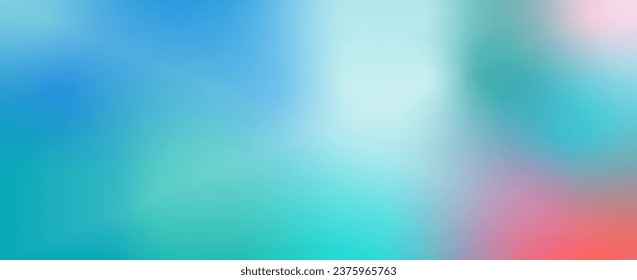 Agua color. Banner comercial de plantilla horizontal de vectores. Diseño de fondo de fondo de fondo de fondo de degradado de color. bandera borrosa líquido arco iris.