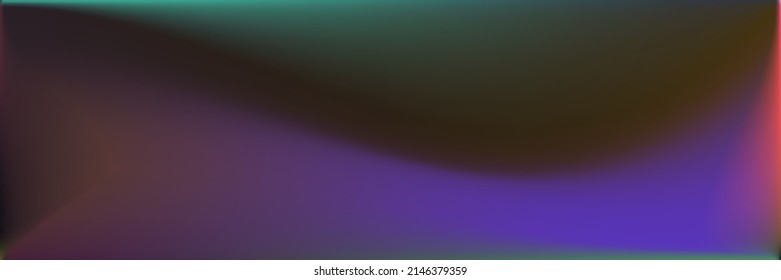 Color Water Wavy Gradient Mesh. Sea Ocean Wavy Gradient Mesh. Natural Neon Blank Blurred Texture Illustration. Vibrant  Rainbow Trendy Background. Colorful Bright Modern Design Backdrop.