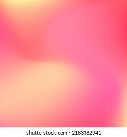 Color Watercolor Warm Orange Fluid Gradient Backdrop  Peach Sunset Sunrise Vibrant Trendy Background  Curve Bright Pastel Yellow Smooth Surface  Red Pink Liquid Neon Flow Swirl Gradient Mesh 