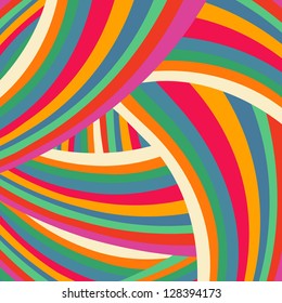 Color Wave Abstract Background-vector