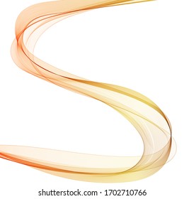 color wave. abstract vector graphics