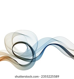 color wave. abstract vector graphics.