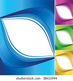 Color wave frame