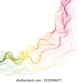 color wave. layout for advertising. cover background. presentation template