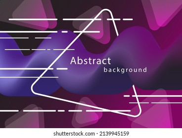 resumen de triángulo de onda de color,fondo abstracto