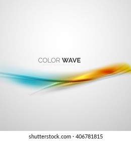 Color wave vector design element