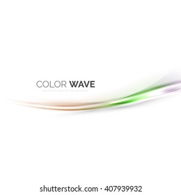 Color wave vector design element