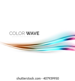 Color wave vector design element