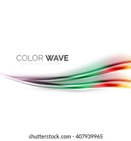Color wave vector design element
