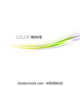 Color wave vector design element