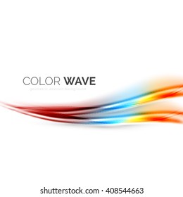 Color wave vector design element