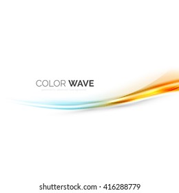 Color wave vector design element