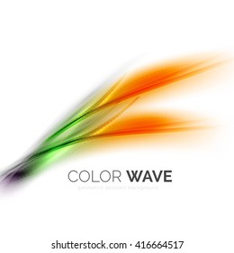 Color wave vector design element