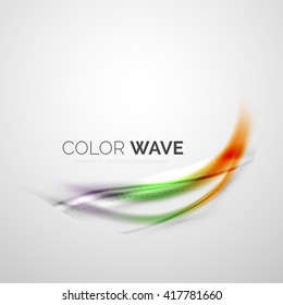 Color wave vector design element