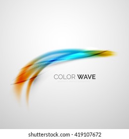 Color wave vector design element