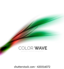 Color wave vector design element