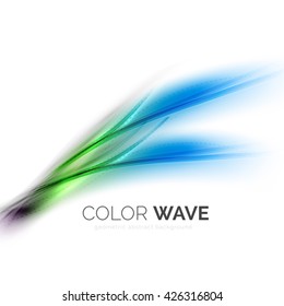 Color wave vector design element