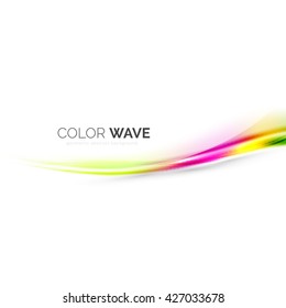 Color wave vector design element