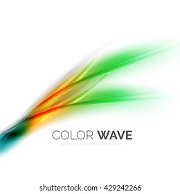 Color wave vector design element