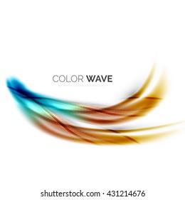 Color wave vector design element