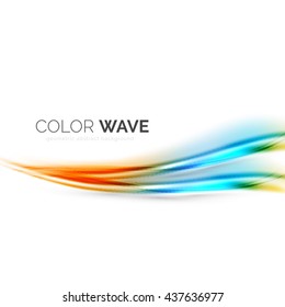 Color wave vector design element