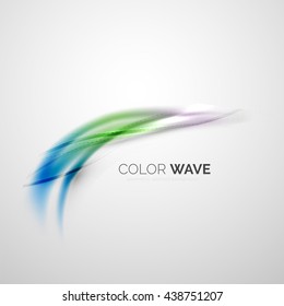 Color wave vector design element