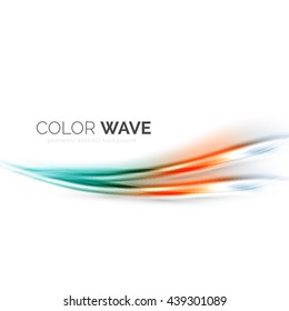Color wave vector design element