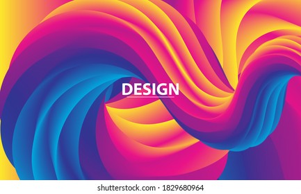 Abstract Colorful Background Design Template Stock Vector (Royalty Free ...