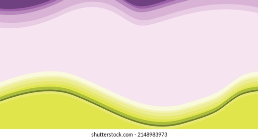 Color waves with gradations, images suitable for use as wallpapers, or graphic resources