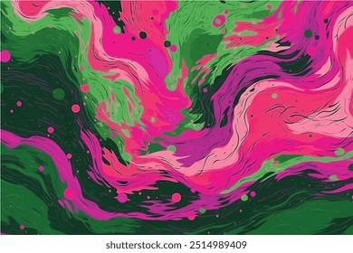 Color waves. Vector background. Textured marble, inky liquid modern abstract background.