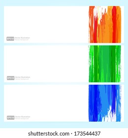 Color wavy background