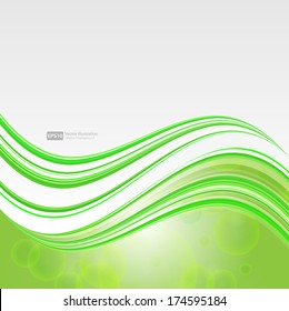 Color wavy background