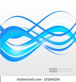 Color wavy background
