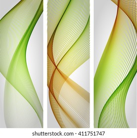 Color wavy backgrounds