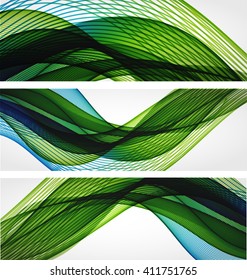 Color wavy backgrounds