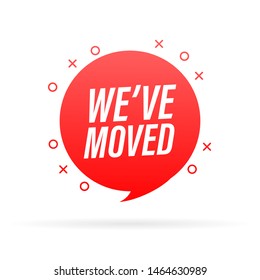 color we have moved thin line bubble. concept of locator land mark like ecommerce delivery or transfer label.