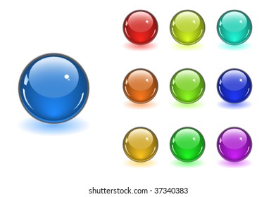 Color web buttons