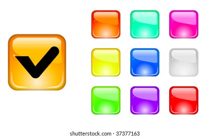 Color web buttons