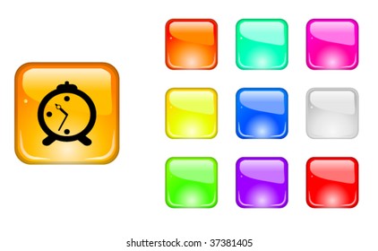 Color web buttons