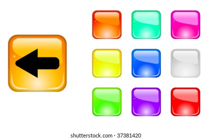 Color web buttons
