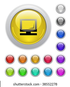 Color web buttons