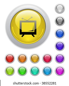 Color web buttons