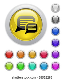 Color web buttons