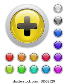 Color web buttons