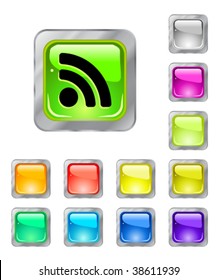 Color web buttons
