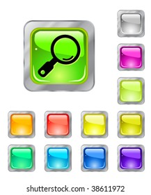 Color web buttons