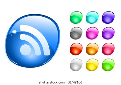 Color web buttons