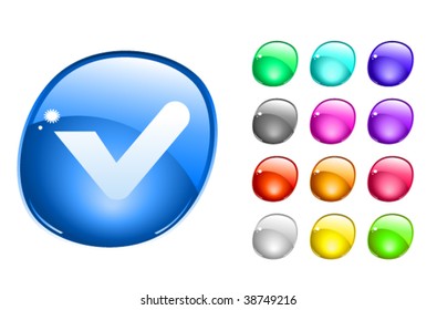 Color web buttons