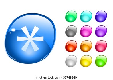 Color web buttons